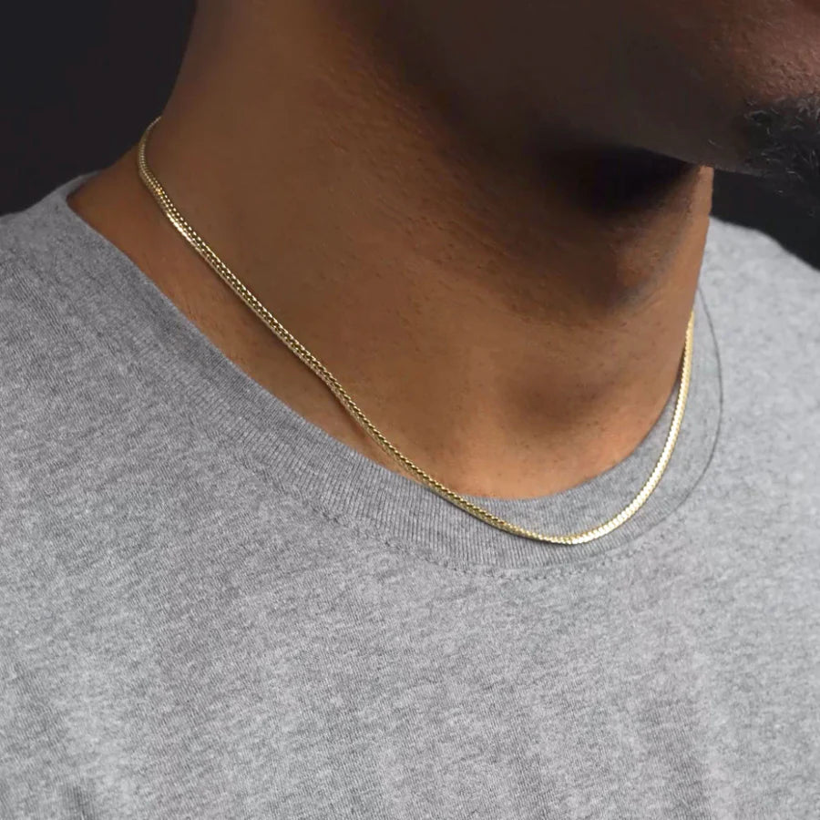 Cuban Link Chain in 18K Gold