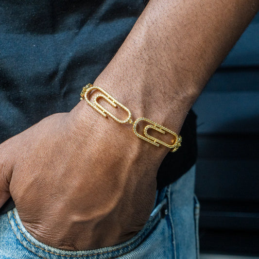 Clip Bracelet in 18K Gold